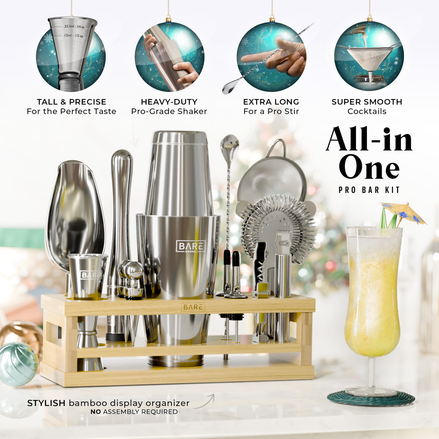 Classic Boston Bartender Kit