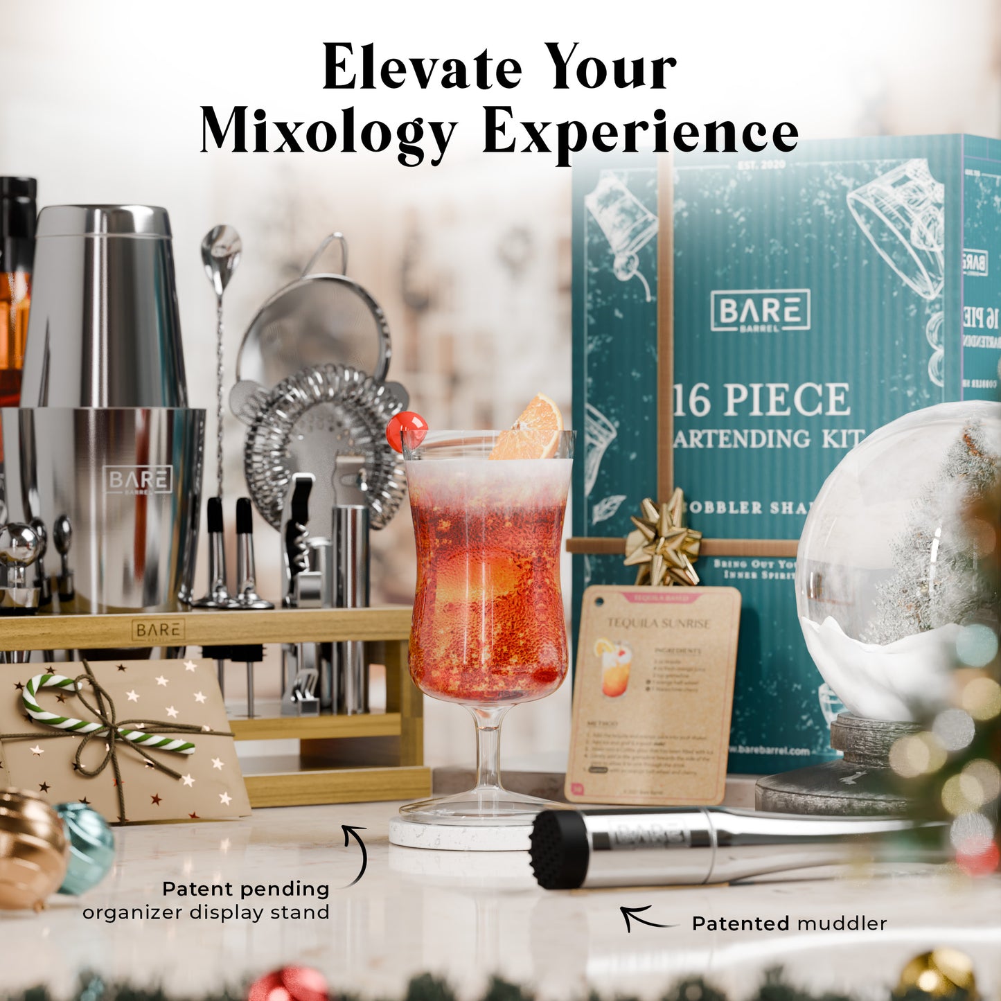 Classic Boston Bartender Kit