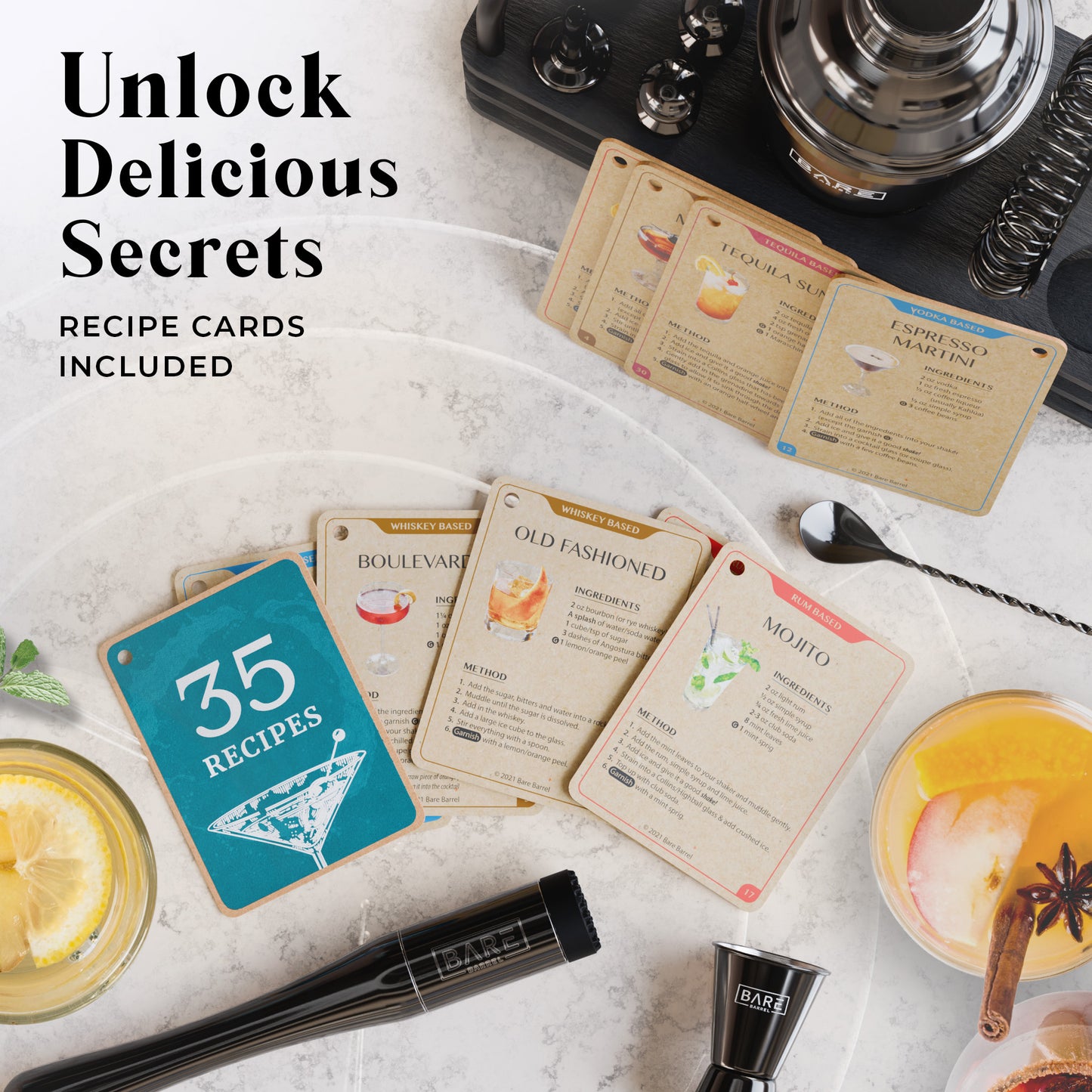 Modern Cobbler Bartender Kit