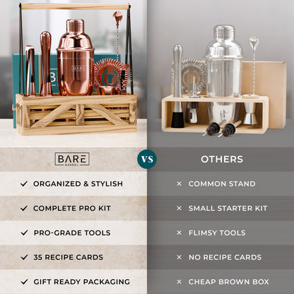 Rustic Cobbler Bartender Kit