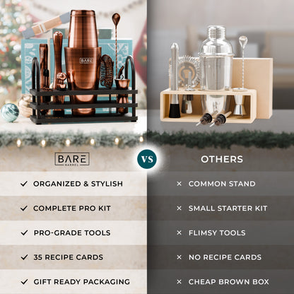 Modern Boston Bartender Kit