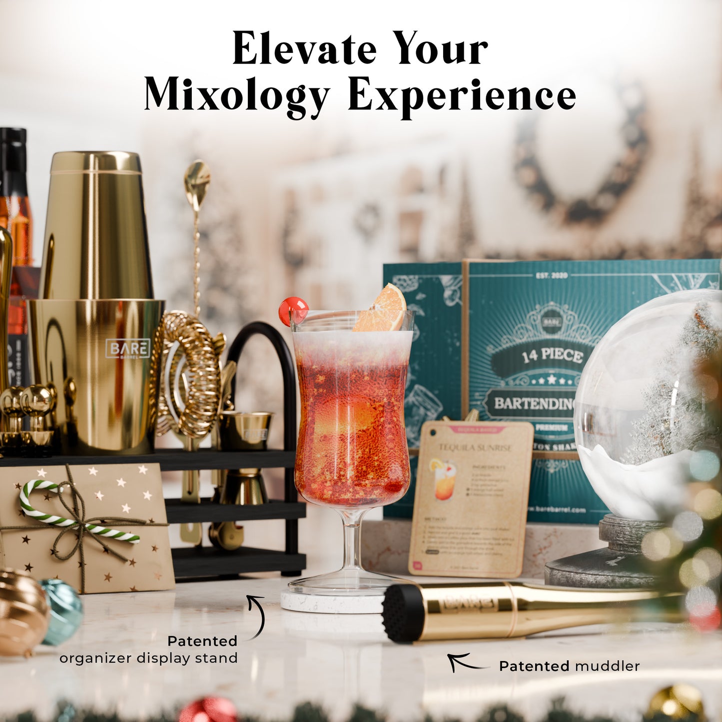 Modern Boston Bartender Kit