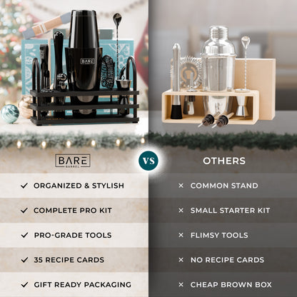 Modern Boston Bartender Kit