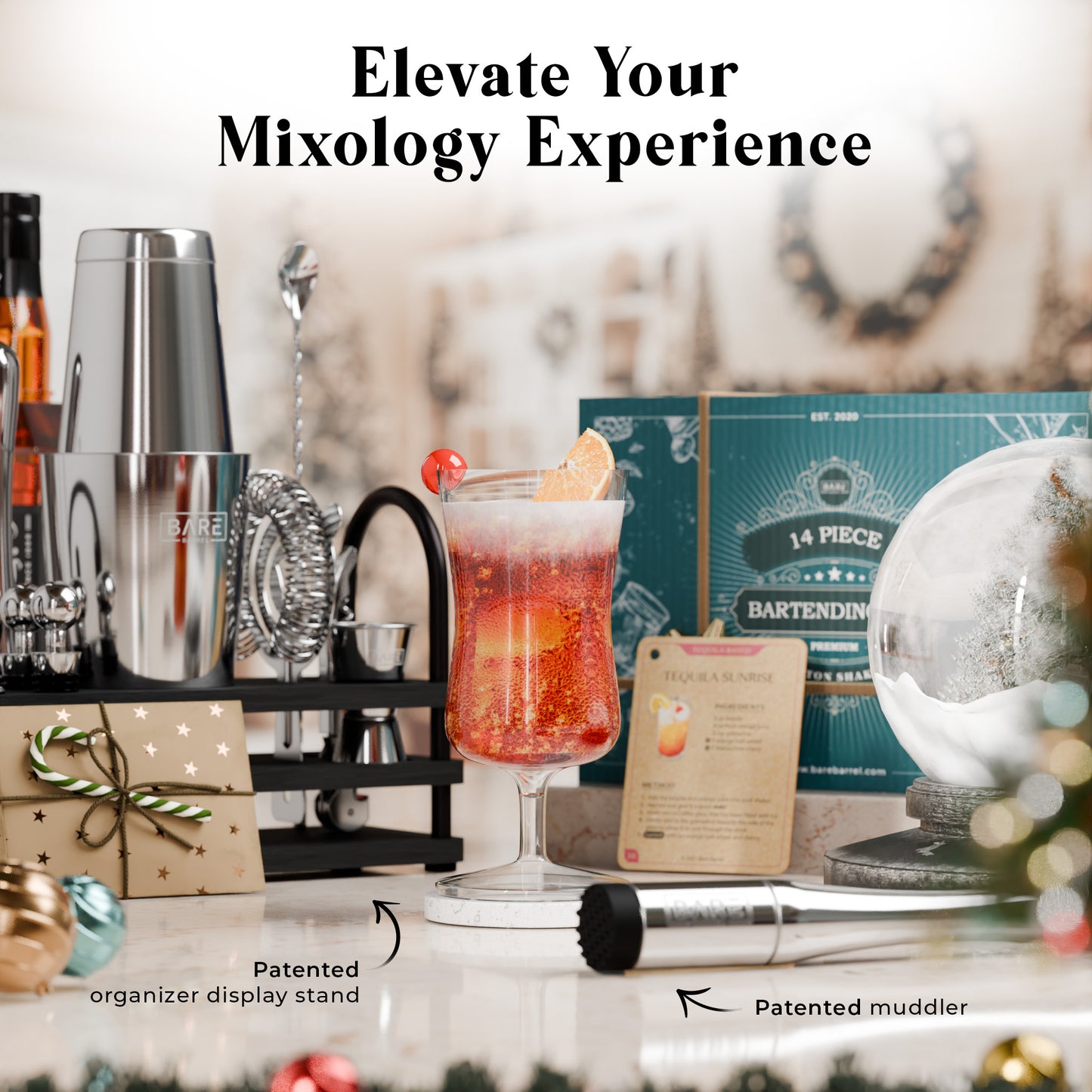 Modern Boston Bartender Kit