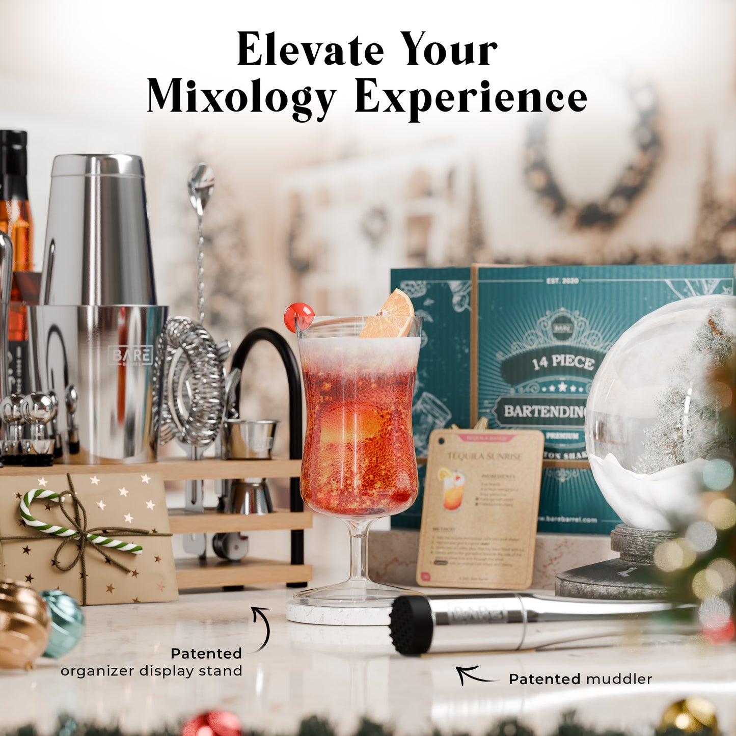 Modern Boston Bartender Kit